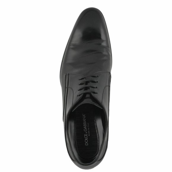 Dolce & Gabbana Men\'s Black Leather Oxfords Shoes main image 6